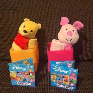 New! Disney Cutie Cuff - Pooh & Piglet